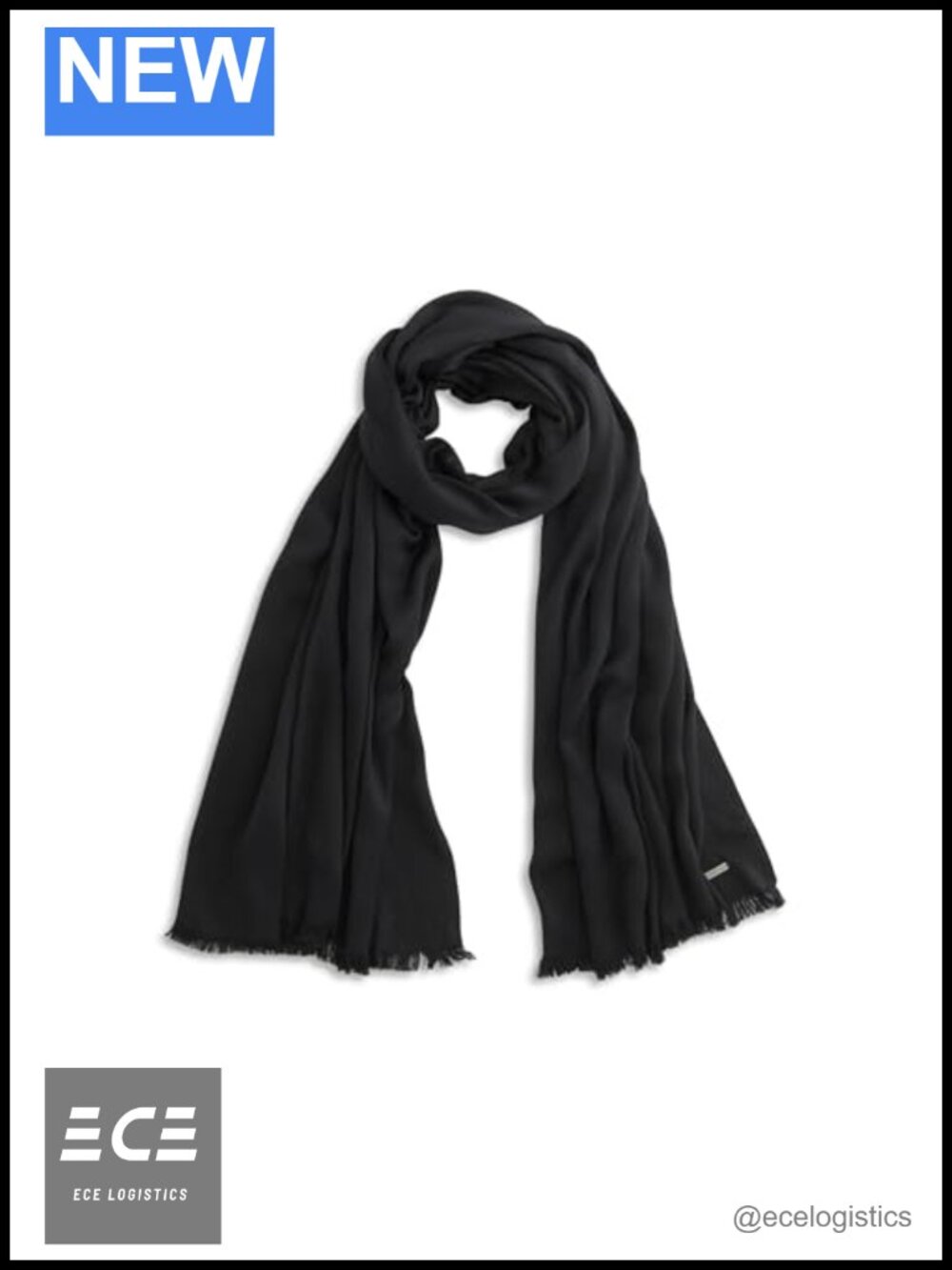Oversized Soft Solid Pashmina Scarf with Eyelash Fringe